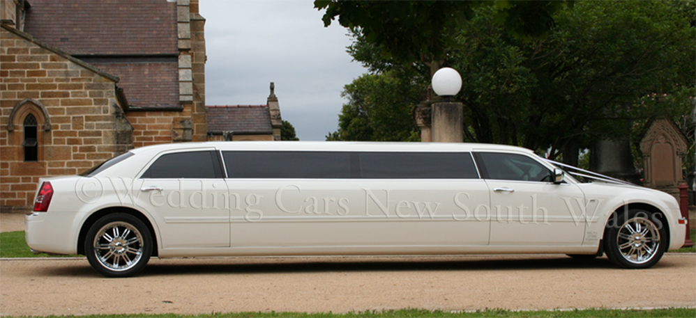 chrysler wedding limousine hire sydney